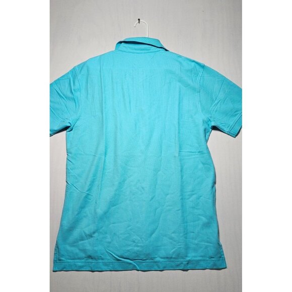 Tommy Hilfiger Polo Shirt Men’s Large Blue Short Sleeve Casual New Without Tags - Picture 3 of 3